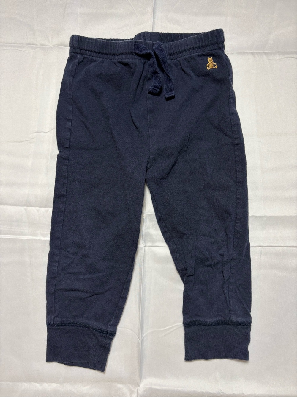Baby Gap Navy Blue Pull On Joggers Pants Sz 2 Years Toddler Boys Cotton Casual